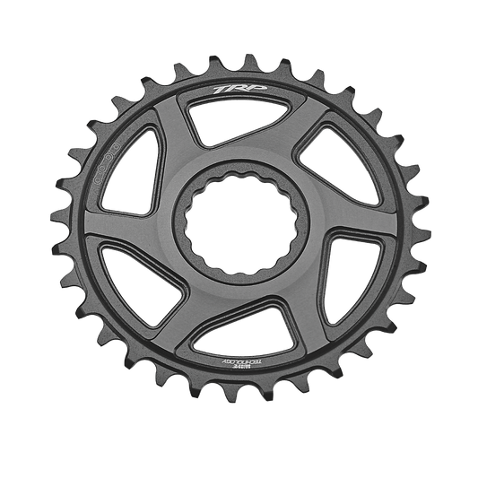 TRP Chainring CR-M9050, 12speed 34T Boost 3mm offset Chainring, CINCH INTERFACE Duotone (Sandblasted Black / Gray)