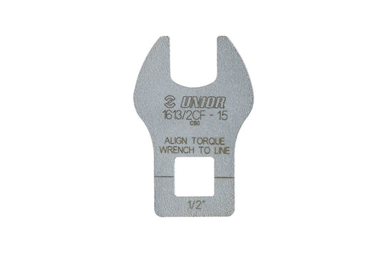 Unior Pedal wrench CROWFOOT, 15mm for 1/2" torque wrench   629071 Professional Bicycle tool, quality guaranteed