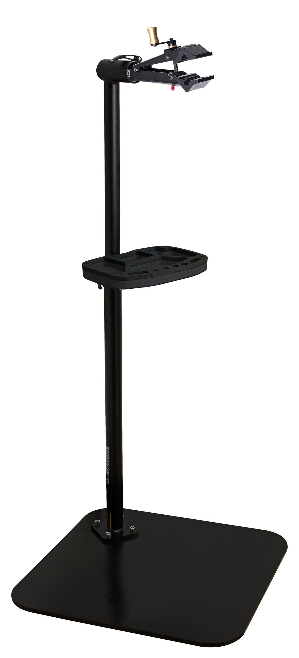 UNIOR Pro Repair Stand with Base Plate - Single Clamp, auto adjust quick release 627769  automatically adjusted by spring. Professional Quality Guaranteed  (1693 series)