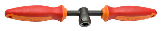 Unior Tap handle is used with pedal taps - 1695.1AR, 1695.1AL, 1695.1 and 1695.2.   Professional Bicycle Tool, quality guaranteed  624963