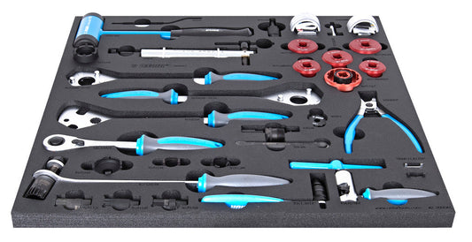 TRAY - Set of tools, 28 pces, in tray 2, - Drivetrain Tools 628626 UNIOR Quality Guaranteed