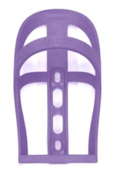 BIDON CAGE - Velocity, Velocage II, Super Lite, Plastic, Purple