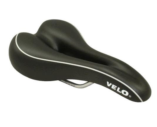 Saddle, Velo Voam Eagle O, Comfy Sculpted Gel racing w/cut-out, 357g, 264 x 139mm