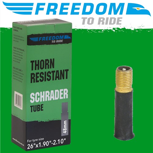 Tube - Thorn Resistant Schrader 26"x1.50"-1.75" (20) 48mm