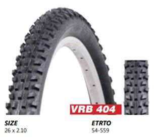 TYRE 26 x 2.10 VRB404 BK Black, Quality Vee Rubber product (54-559) VEE RUBBER